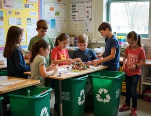Education and waste management at school