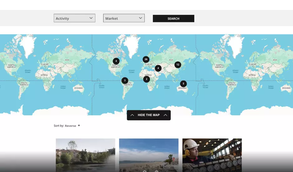 Business map 