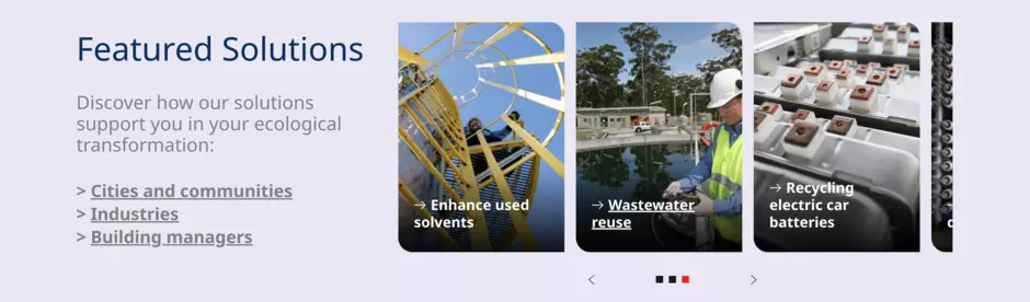 Content carousel