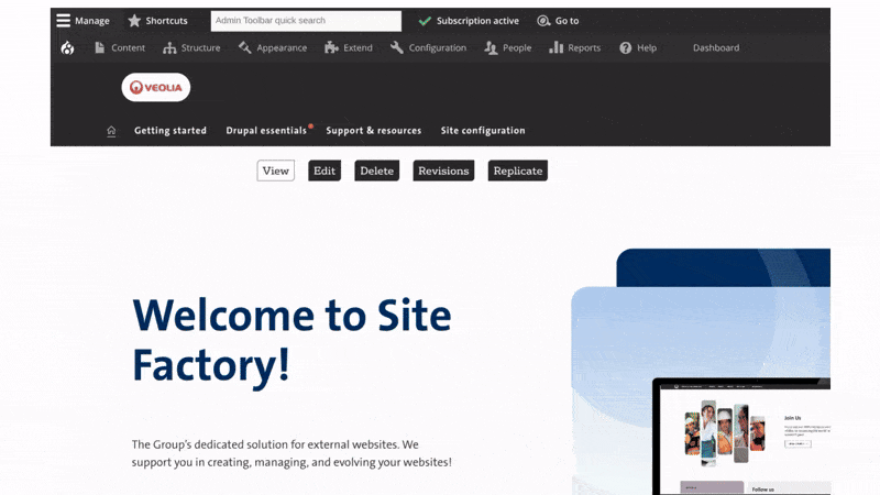 create a planet article page GIF
