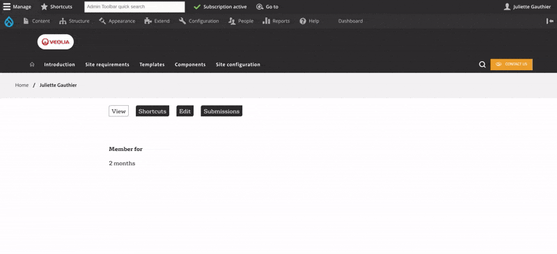 GIF Create press release page 
