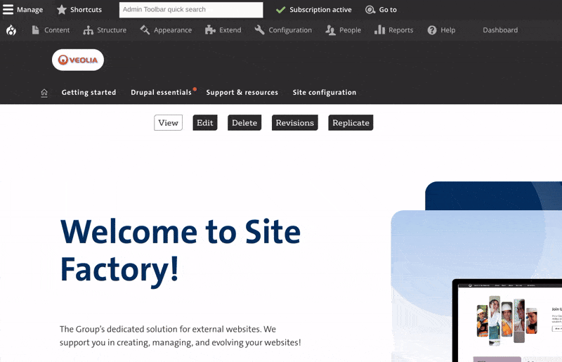 GIF create a solutions page