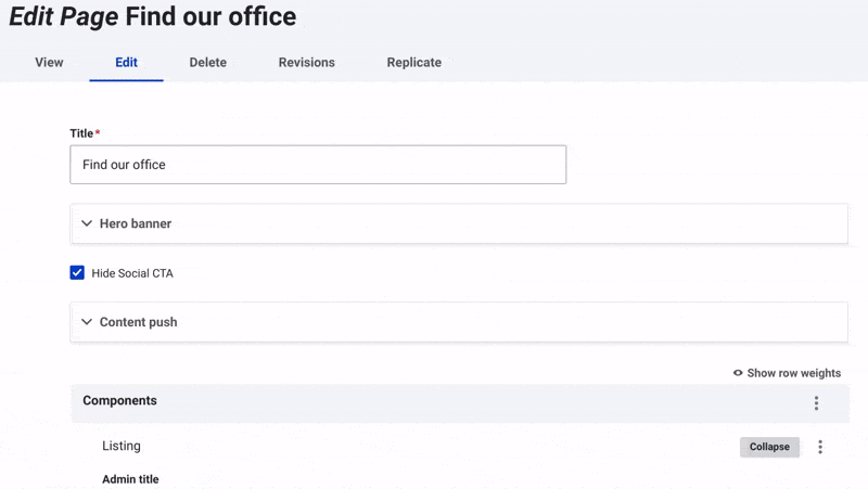Hub page for loc GIF