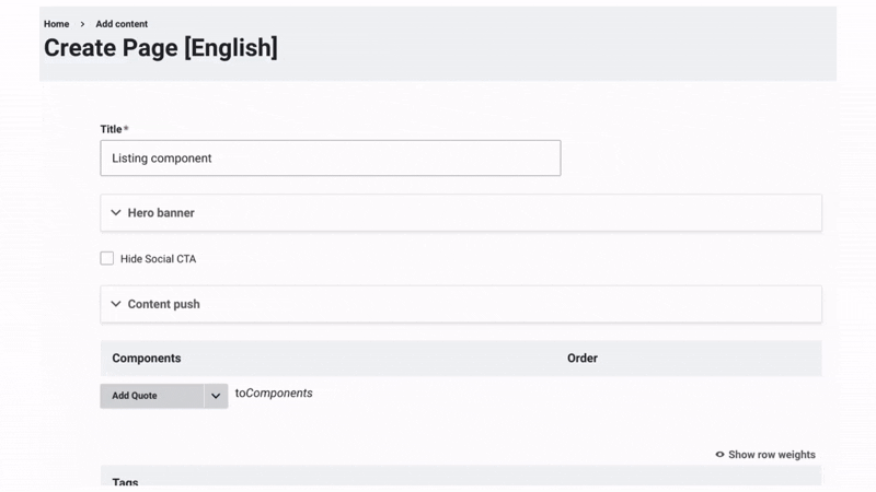 edition listing component GIF