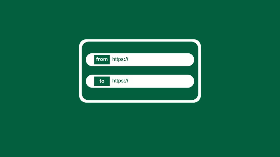 redirects dark green picto